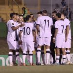 Guate celebra su clasificación a Copa Oro. Foto: Fedefut