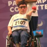 Atleta de Escuintla destaca en competencia internacional. Fotografías: Asociación de Boccia Guatemalteco.